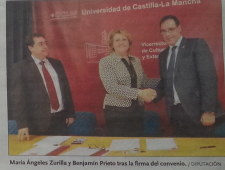 Convenio UCLM-Diputación para la recuperación de los fondos GME Convenio UCLM-Diputación para la recuperación de los fondos GME