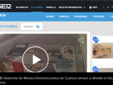 El Gabinete de Música Electroacústica de Cuenca renace y afronta el futuro con optimismo El Gabinete de Música Electroacústica de Cuenca renace y afronta el futuro con optimismo